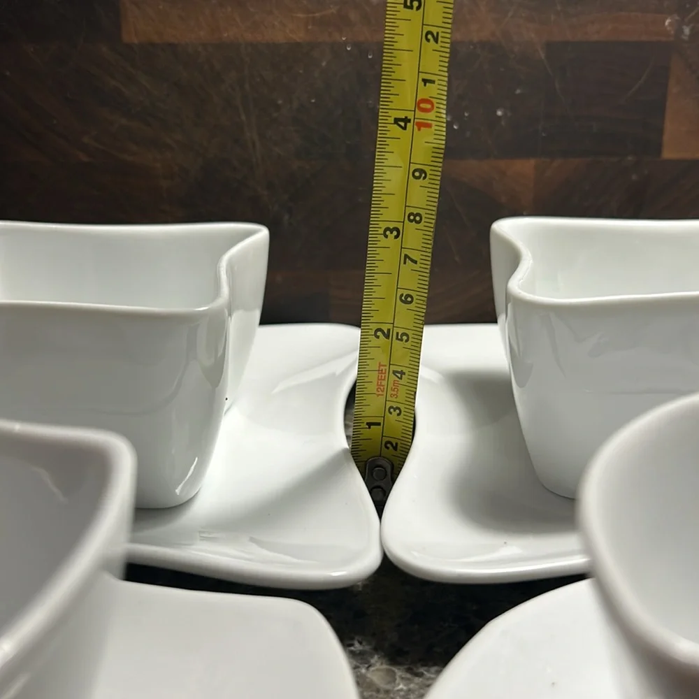Crate & Barrel condiments set of 8 pieces